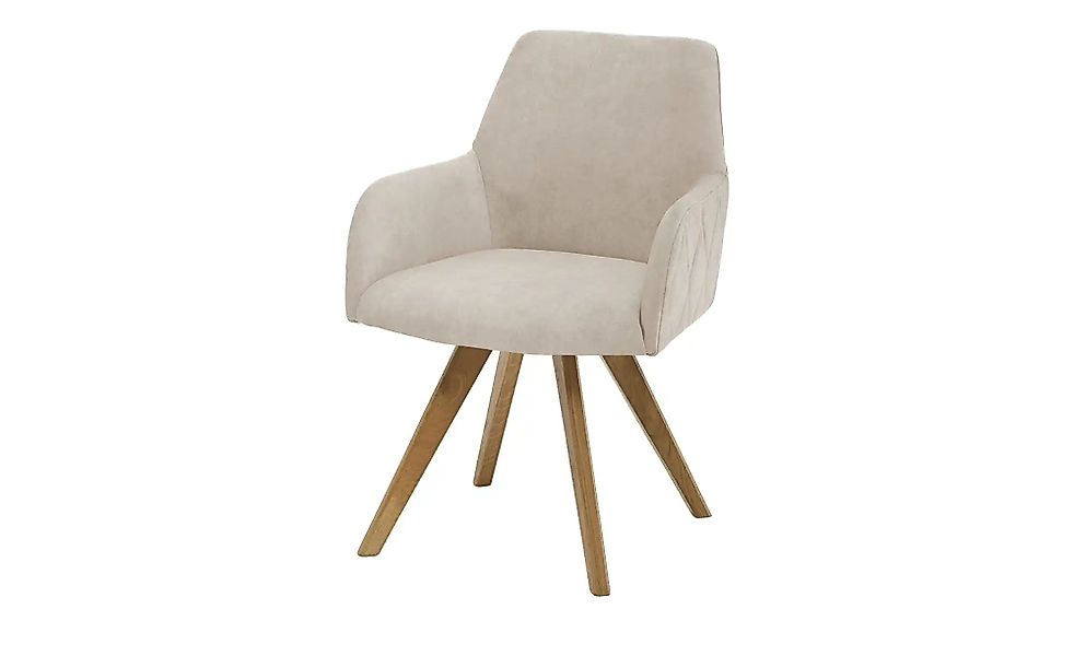Woodford Esszimmerstuhl  Damask ¦ creme ¦ Maße (cm): B: 61 H: 88 T: 66.5 St günstig online kaufen