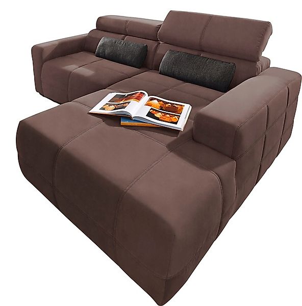 DOMO collection Ecksofa »Brandon kleine Ausführung B/T/H: 214/100/80 cm«, M günstig online kaufen