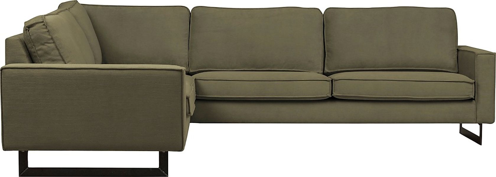 Home affaire Ecksofa "Pinto, XXL, 250/290 cm, langer Schenkel, Ottomane" Co günstig online kaufen