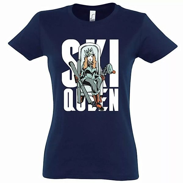 Youth Designz Print-Shirt Ski Queen Damen Shirt mit trendigem Frontprint günstig online kaufen