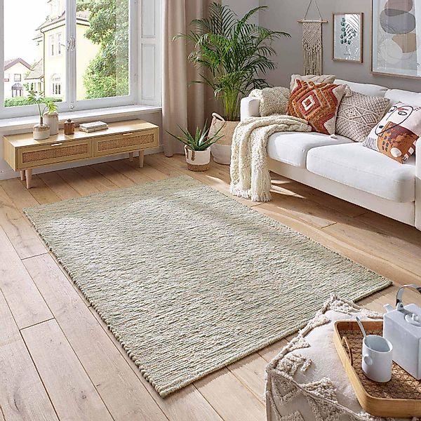 TaraCarpet Wollteppich TaraCarpet Elmstein handgewebter Schurwollteppich günstig online kaufen