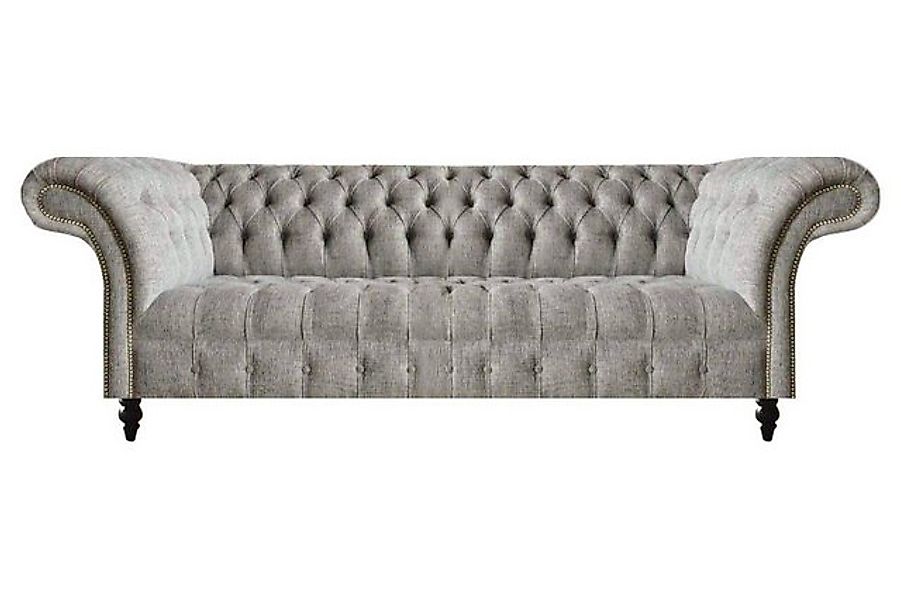 JVmoebel Chesterfield-Sofa Sofa Couch Dreisitze Luxus Einrichtung Design Mo günstig online kaufen