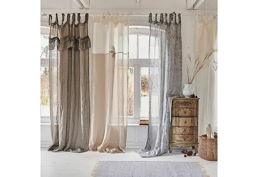 Mirabeau Vorhang Gardine Tousia braun günstig online kaufen