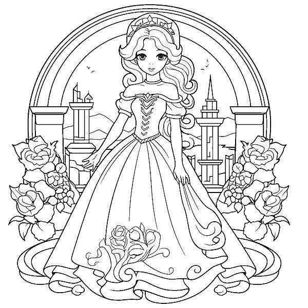 queence Wandsticker "Prinzessin", (1 St.), DIY-Wandsticker zum Bemalen günstig online kaufen