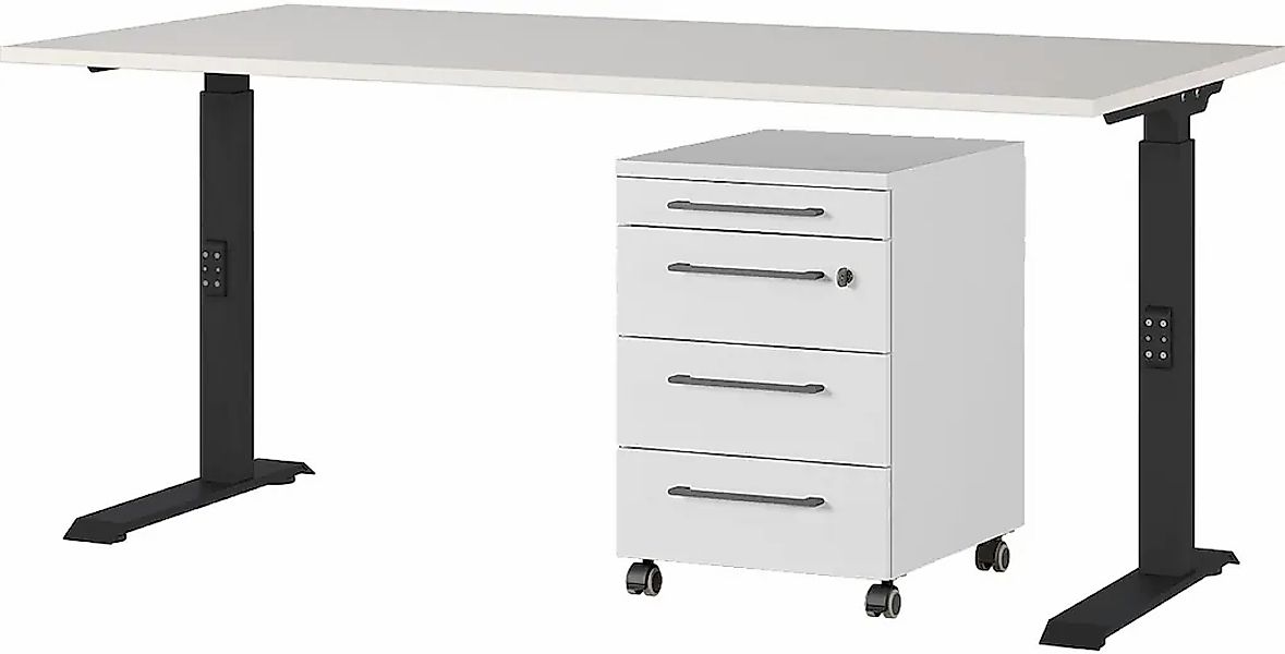 GERMANIA Büromöbel-Set "Agenda" Set bestehend aus höhenverstellbarem Schrei günstig online kaufen