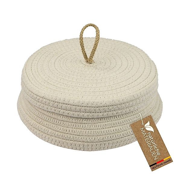 HMF Aufbewahrungskorb Aufbewahrungskorb Badezimmer rund, Korb günstig online kaufen
