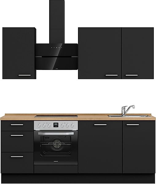 nobilia® Küchenzeile "Touch II", vormontiert, Ausrichtung günstig online kaufen