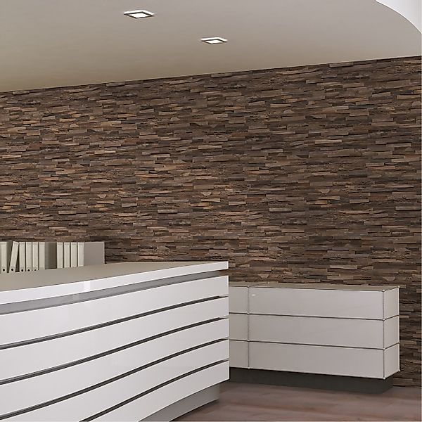 INDO 3D Wandpaneel Teak Elegance, BxL: günstig online kaufen