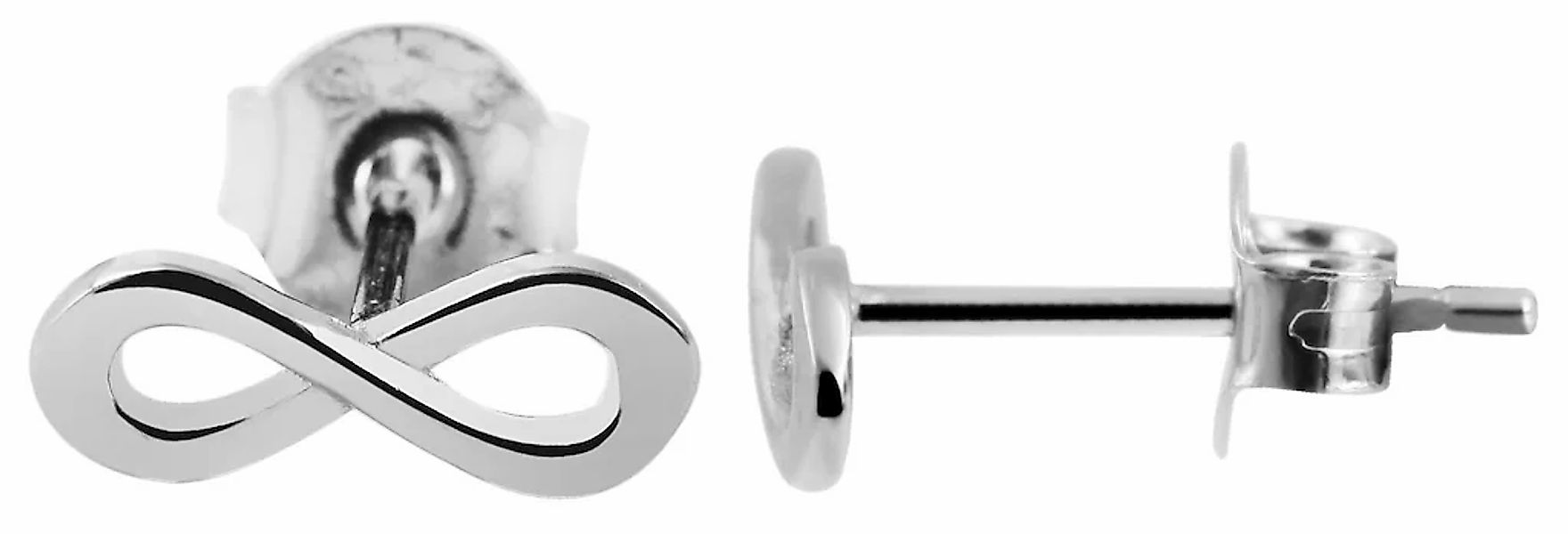 Adelia´s Paar Ohrhänger "Damen Ohrringe – Ohrstecker Unendlichkeitszeichen günstig online kaufen