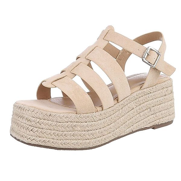 Ital-Design Moderne Plateau-Sandaletten für Damen – günstig online kaufen