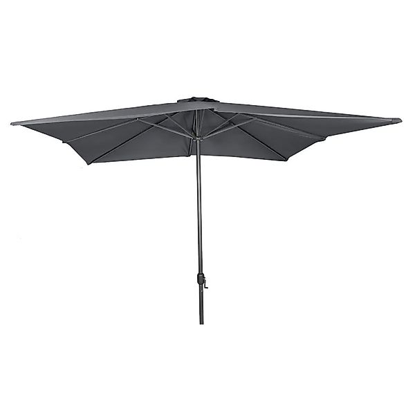 Lex Alu Sonnenschirm 3x3 m UV30+ Quadratisch Kurbelschirm Gartenschirm Balk günstig online kaufen