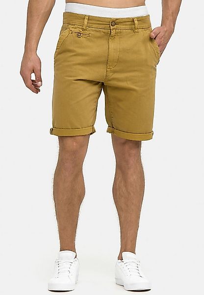 Indicode Chinoshorts Herren Cuba Chino Shorts Herrenshorts aus Baumwollgemi günstig online kaufen