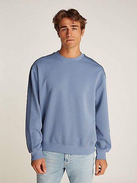 Calvin Klein Jeans Sweatshirt LOGO TAPE CREW NECK mit Logo-Band an den Ärme günstig online kaufen