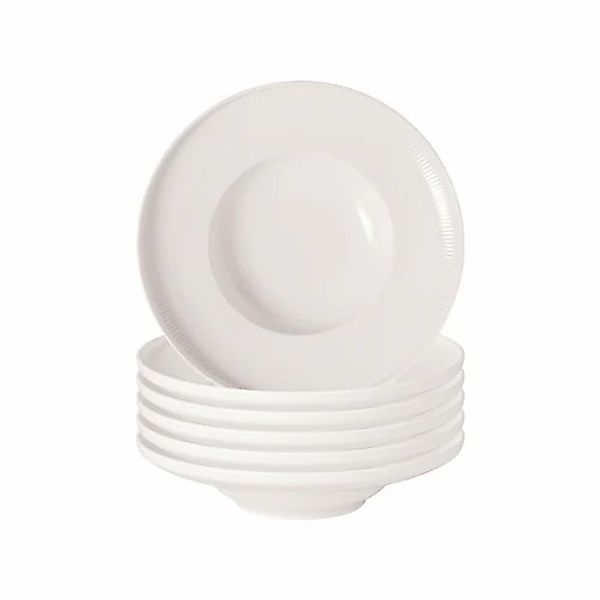 Villeroy & Boch Pastateller »Pastateller Afina ø 24,9 cm 6er Set weiß« günstig online kaufen