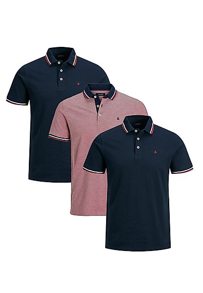 Jack & Jones Poloshirt 3er Pack günstig online kaufen