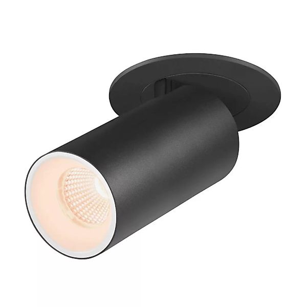 LED Deckeneinbauspot Numinos Projector S in Schwarz und Weiß 8,6W 720lm 270 günstig online kaufen