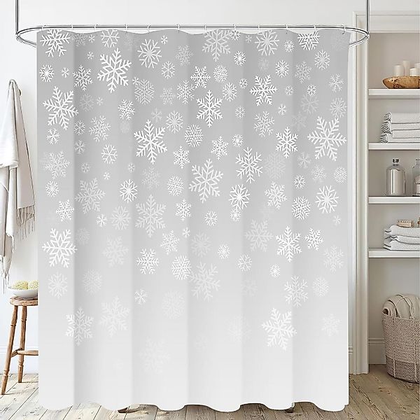 M&W DAS DESIGN Duschvorhang 180x200 Anti schimmel Waschbar Lustig Breite 18 günstig online kaufen