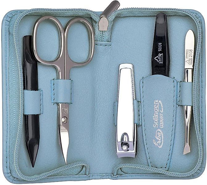 ERBE Maniküre-Etui Siena, 5 tlg., Lederetui günstig online kaufen