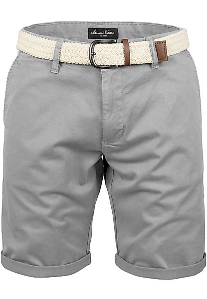 Amaci&Sons Chinoshorts BERWYN Chinoshort inkl. Gürtel günstig online kaufen