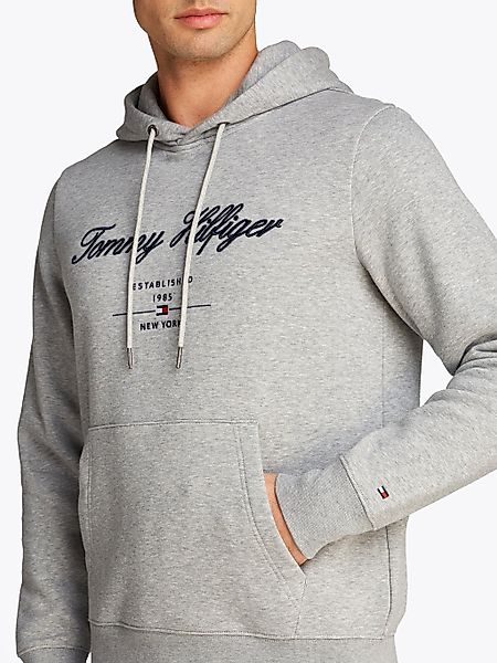 Tommy Hilfiger Hoodie "SCRIPT LOGO HOODY", mit aufgesticktem Logo günstig online kaufen