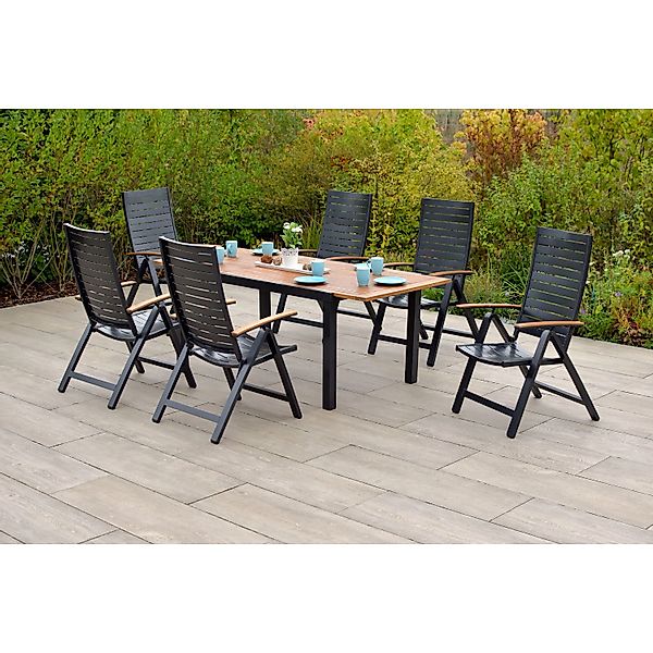 MERXX Garten-Essgruppe »Astros« 7 Stk. tlg. günstig online kaufen