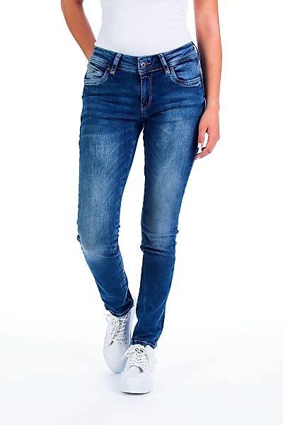 Blue Monkey Jeans Laura 0001 Slim Fit light blue günstig online kaufen