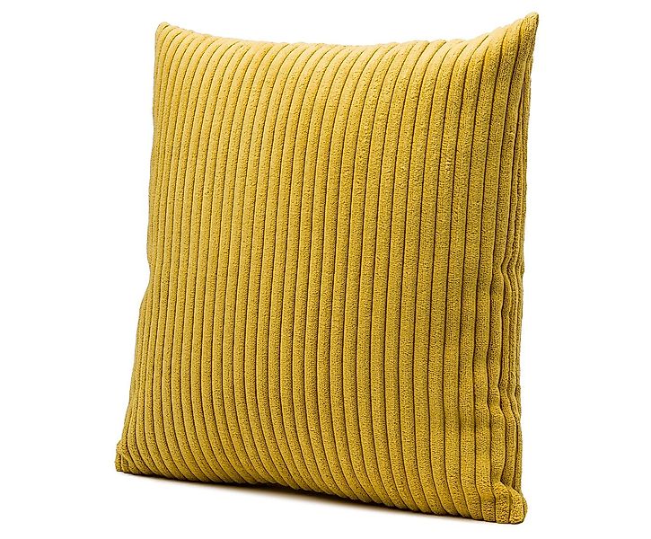 Gözze Dekokissen Ambiente Trendlife Kissenhülle Anafi 40x40cm SENF günstig online kaufen