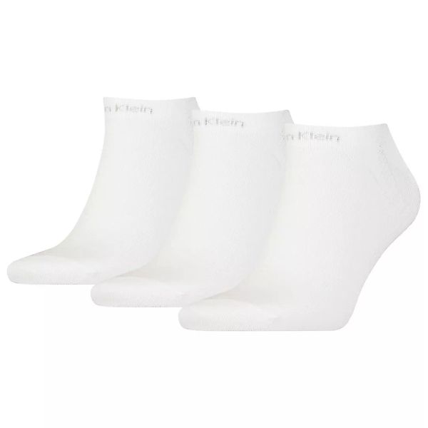 Calvin Klein Sneaker Gripper Socken 3 Paare One Size White günstig online kaufen