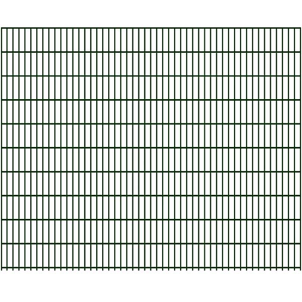 Doppelstabmatte 8/6/8 mm Moosgrün 250 cm x 203 cm günstig online kaufen