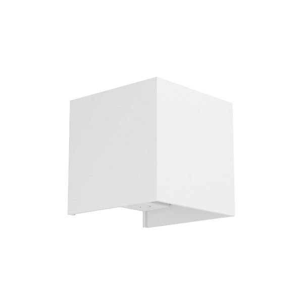 EGLO LED Außen-Wandleuchte RINCINE Weiß m. Sensor 100x100mm 4000K 270lm günstig online kaufen