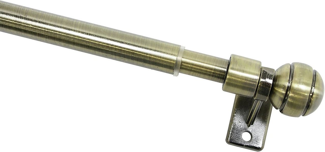 GARDINIA Scheibenstange Caféhausstange Metall, Ø 10 mm, 1-läufig, ausziehba günstig online kaufen