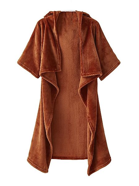 Babydecke Kinder & Eltern Decke mit Kapuze und Ärmeln, vertbaudet günstig online kaufen