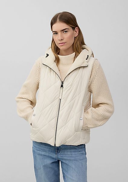 s.Oliver Funktionsweste Wendeweste mit Teddyfell günstig online kaufen