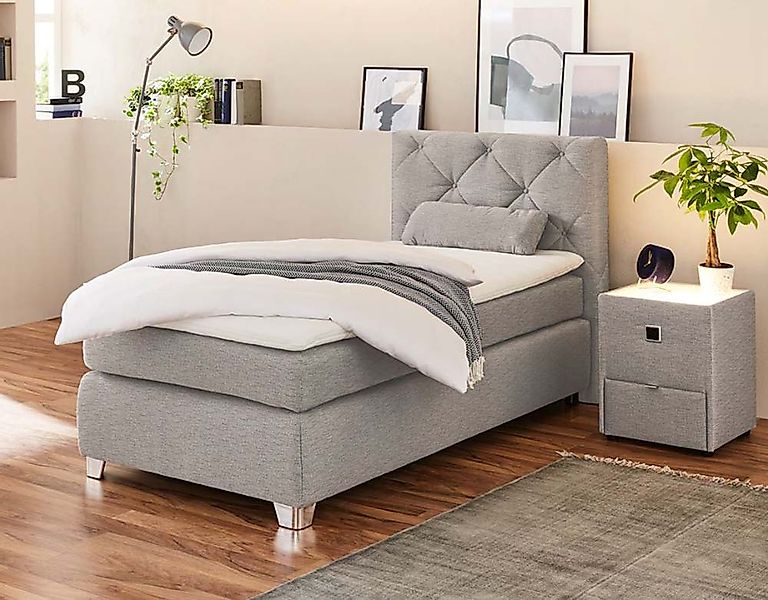 Jockenhöfer Gruppe Boxspringbett "Finja" mit Topper und Zierkissen, erhältl günstig online kaufen