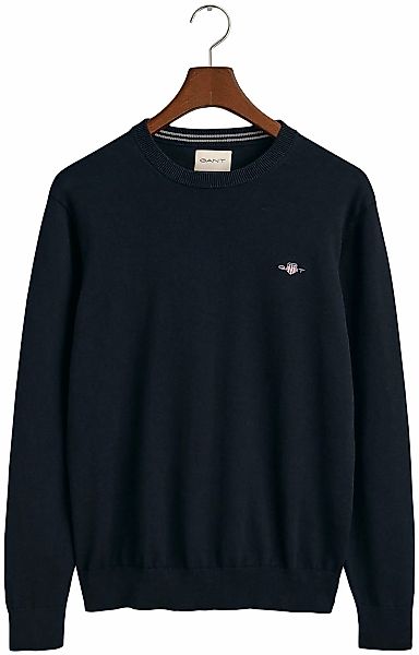 Gant Rundhalspullover "CLASSIC COTTON C-NECK", Premium Strickpullver aus we günstig online kaufen