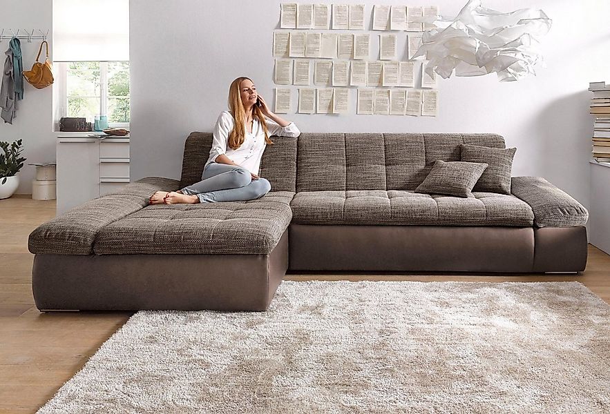 DOMO collection Ecksofa Moric, L-Form, XXL-Sofa - Breite 300cm, viel Platz, günstig online kaufen