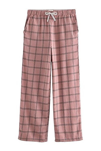 Next Pyjamahose Flanell-Schlafanzughose aus 100 % Baumwolle (1-tlg) günstig online kaufen