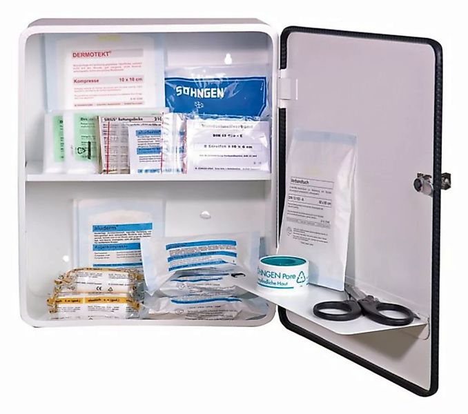 Söhngen Medizinschrank Verbandschrank Heidelberg mit Füllung D13157 weiß günstig online kaufen