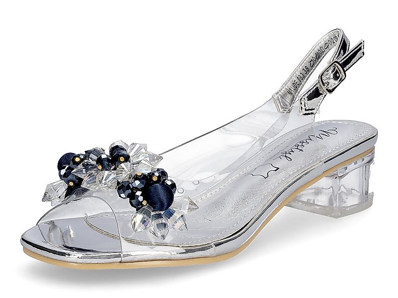 LAURA VITA Laura Vita Damen Sandalette silber Sandale günstig online kaufen
