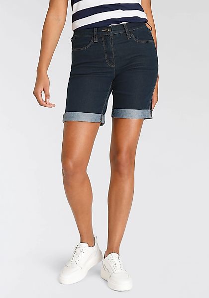Arizona Jeansbermudas, weite Passform, kurze Beinform, hohe Leibhöhe günstig online kaufen