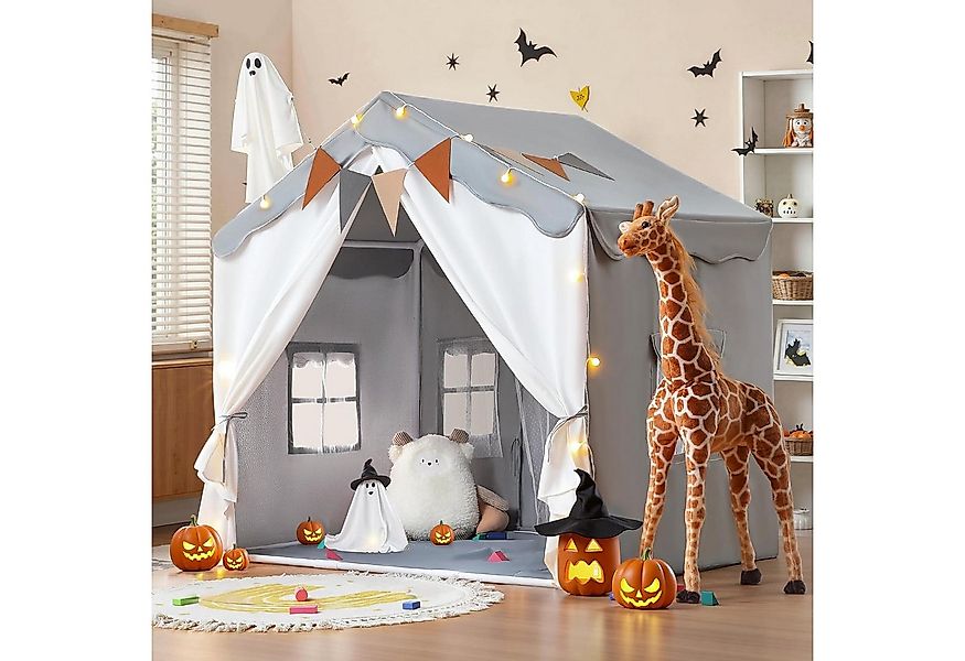 besrey Spielzelt 2 IN 1 Kinderzelt, Kinder Spielhaus Indoor mit Lichtern Pr günstig online kaufen