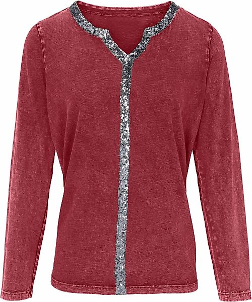 heine Langarmshirt "Shirt", (1 tlg.) günstig online kaufen