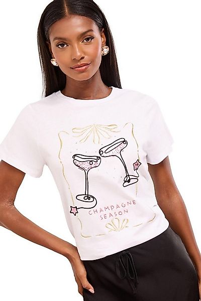 LIPSY T-Shirt Lipsy T-Shirt mit Rundhalsausschnitt, Regular (1-tlg) günstig online kaufen