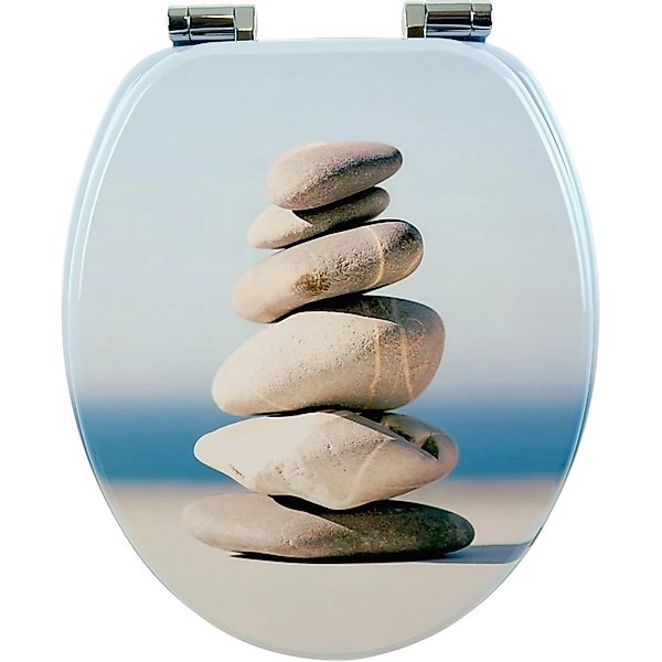 Sanfino WC Sitz Cairn,l Toilettendeckel mit Absenkautomatik aus Holz günstig online kaufen