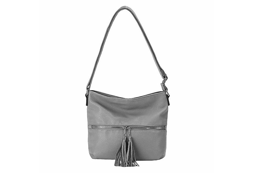 ITALYSHOP24 Schultertasche Damen Tasche Crossbody Shopper Umhängetasche Han günstig online kaufen