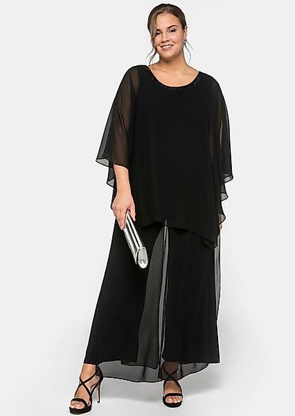 Sheego Klassische Bluse Tunika 3/4-Arm günstig online kaufen