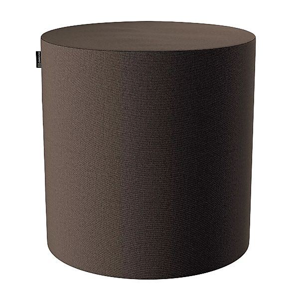 Pouf Barrel, braun, ø40 cm x 40 cm, Etna (705-08) günstig online kaufen