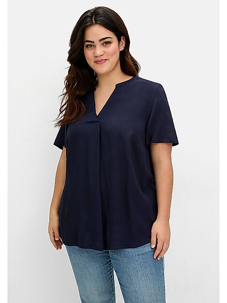 Sheego Tunika Große Größen mit Kellerfalte günstig online kaufen