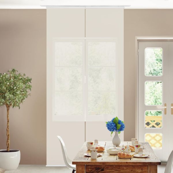 Bilderdepot24 Schiebegardine modern Flächenvorhang blickdicht Meersand günstig online kaufen