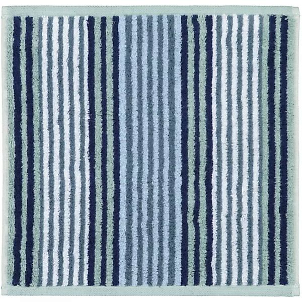 Cawö Handtücher Delight Streifen 6218 - Farbe: fjord - 44 - Seiflappen 30x3 günstig online kaufen